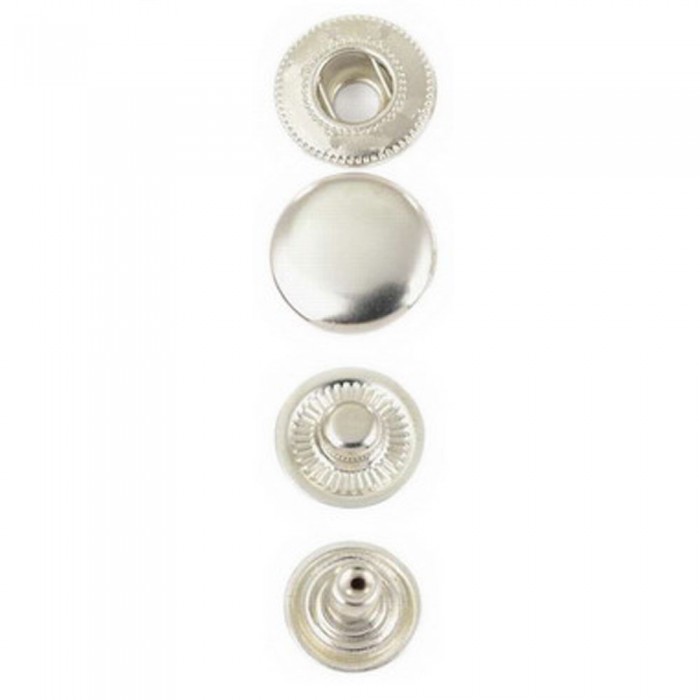 Button ALFA - Nickel Color - 1000 pcs