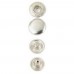 Button ALFA - Nickel Color - 1000 pcs