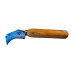 Leather Cutting Knife with Wooden Handle
