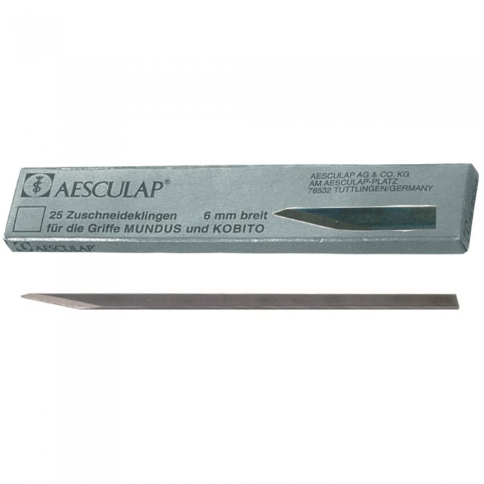 Leather Blade 6mm by Aesculap